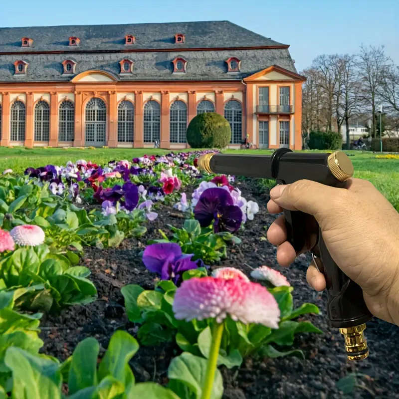 High Pressure Water Spray Nozzle Gun for Garden Hose