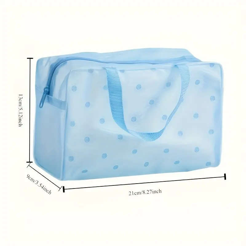 x5pcs Lightweight Travel Makeup Bags