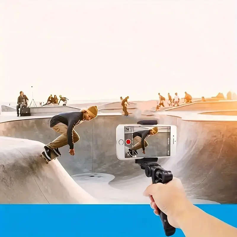360-Degree Rotating Anti-Shake Smartphone Tripod Mount