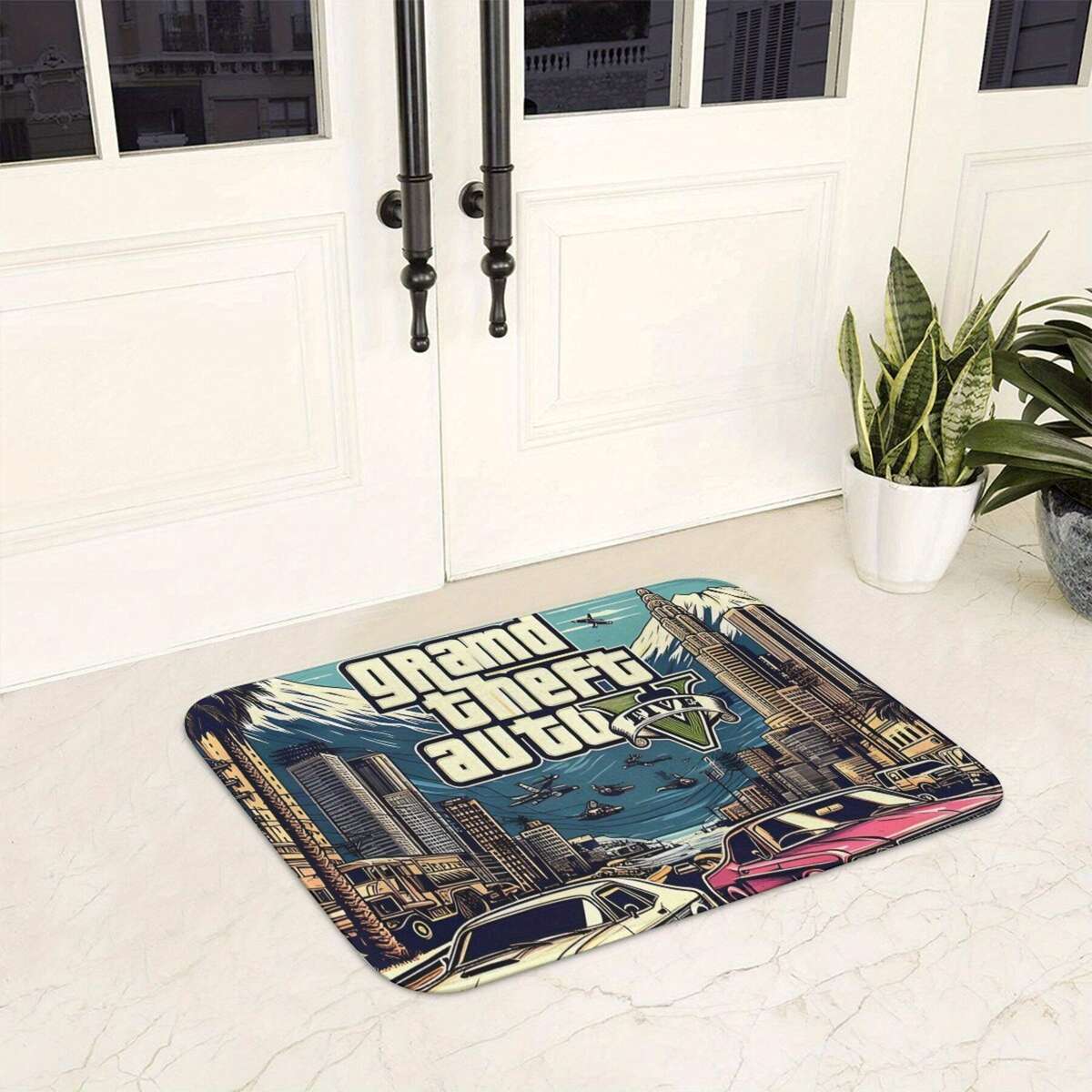 1Pc 40x60cm Art Floor Mat