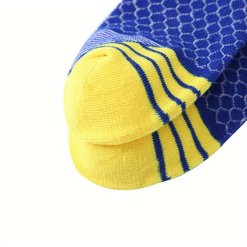 6 Pairs Black One Size High Elastic Socks