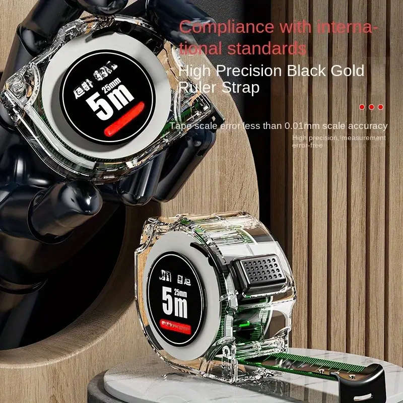 5m Durable Fluorescent Measuring Tape