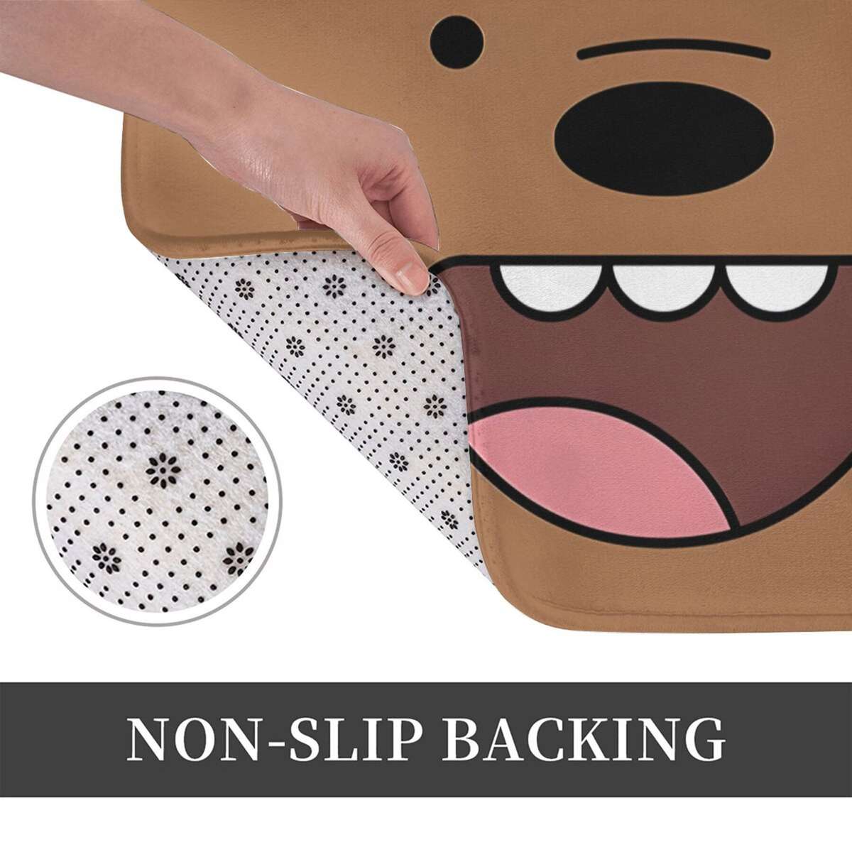 1Pc Art 50x80cm Floor Mat