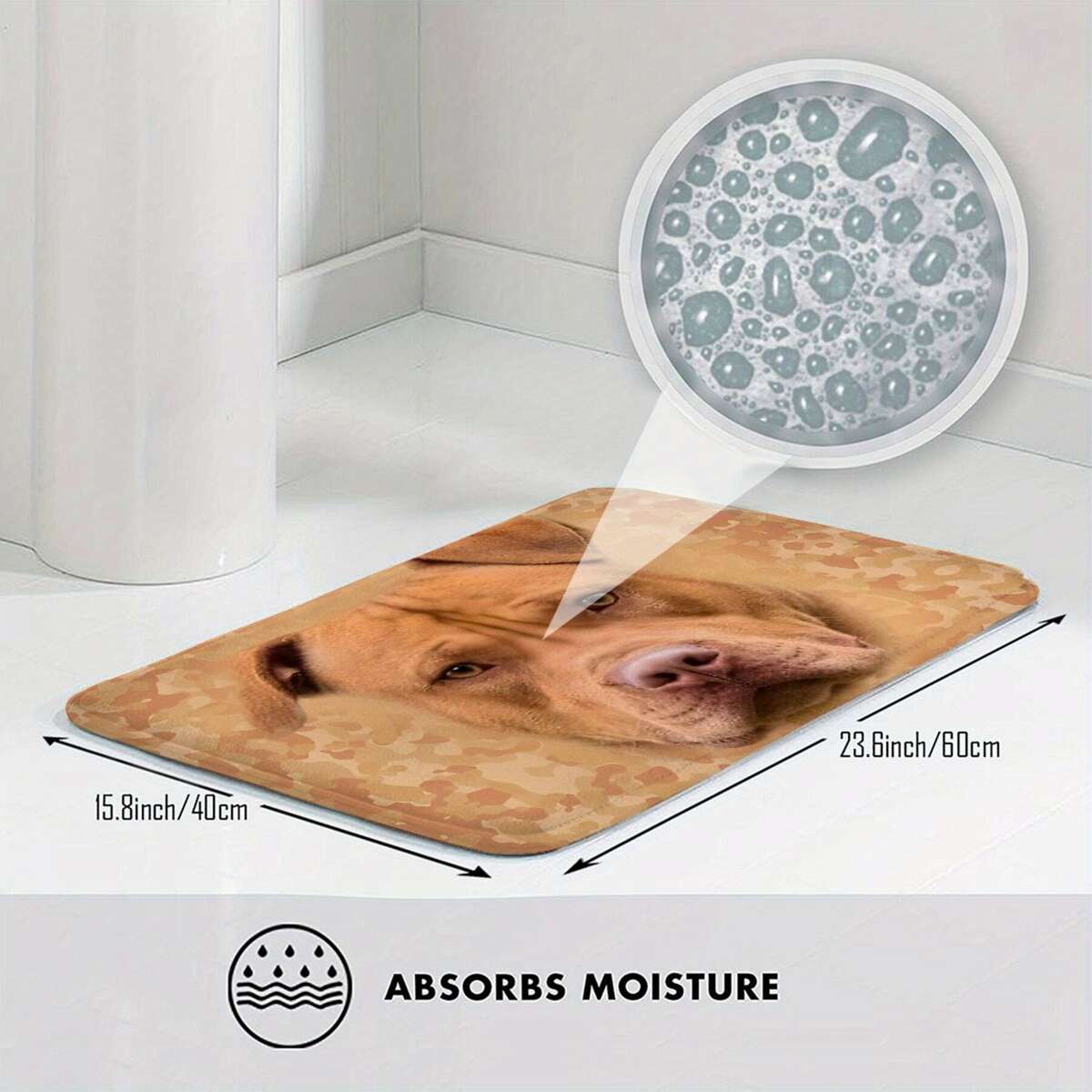 1Pc Art 50x80 Floor Mat