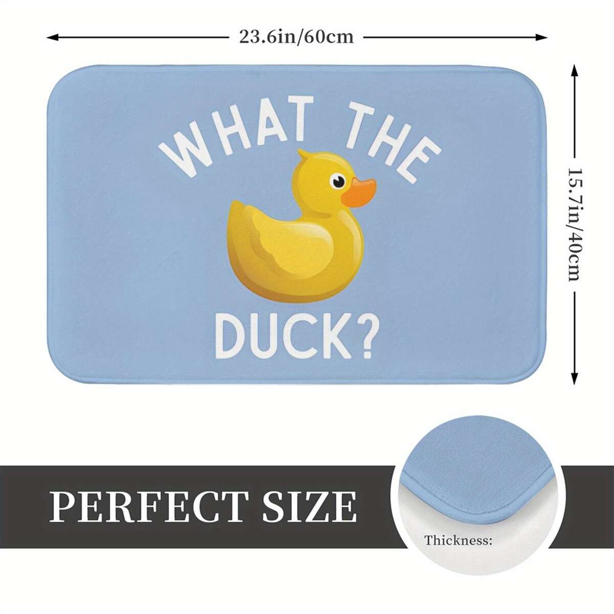 1Pc 50x80cm Art Floor Mat