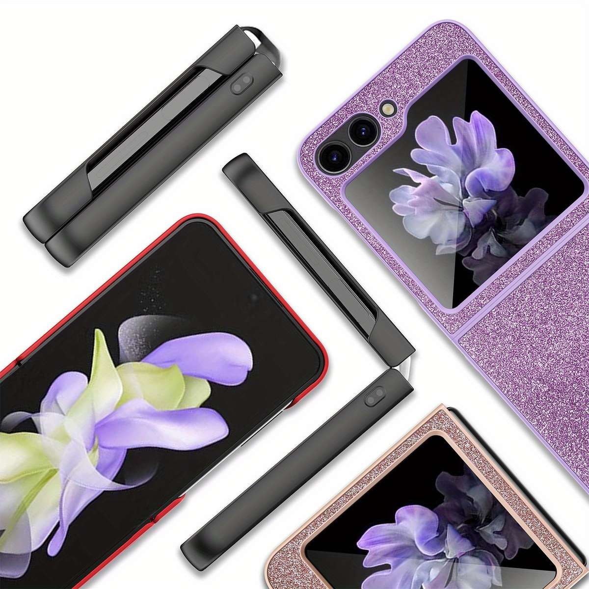 1Ps Red For Samsung Galaxy Z Flip 6 Phone Cases