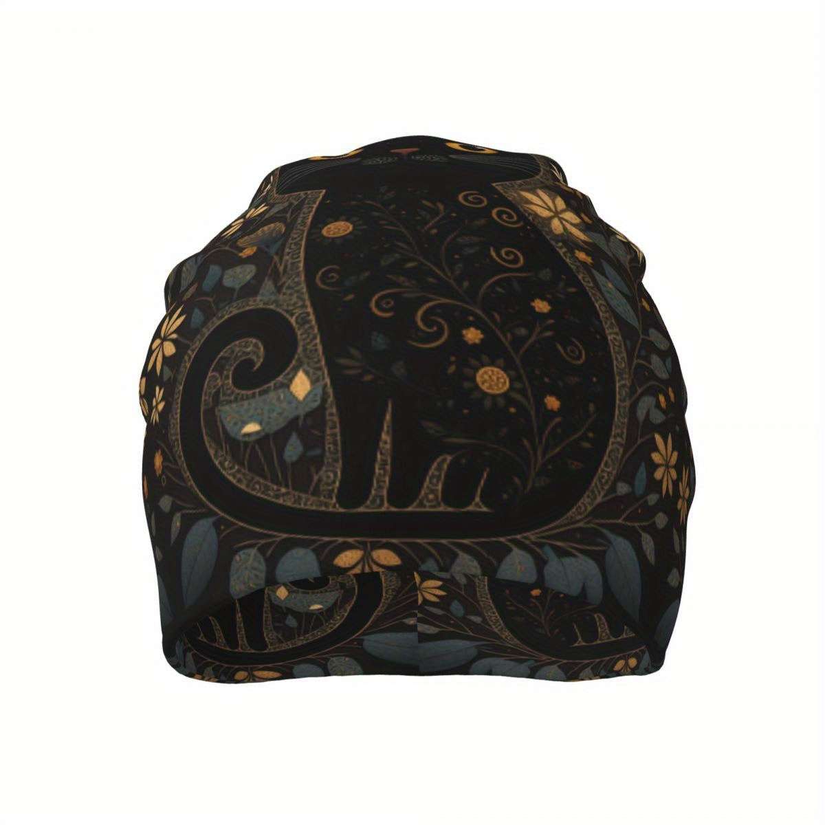 Hat Cute Black Cat Folk