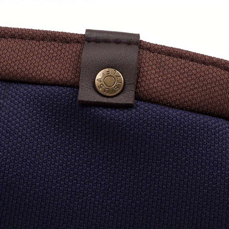 1pc Mixed Color Leisure Sports Cap Hand Washable Dry Clean Men's Woven Textile Sun Hat 1-Pack