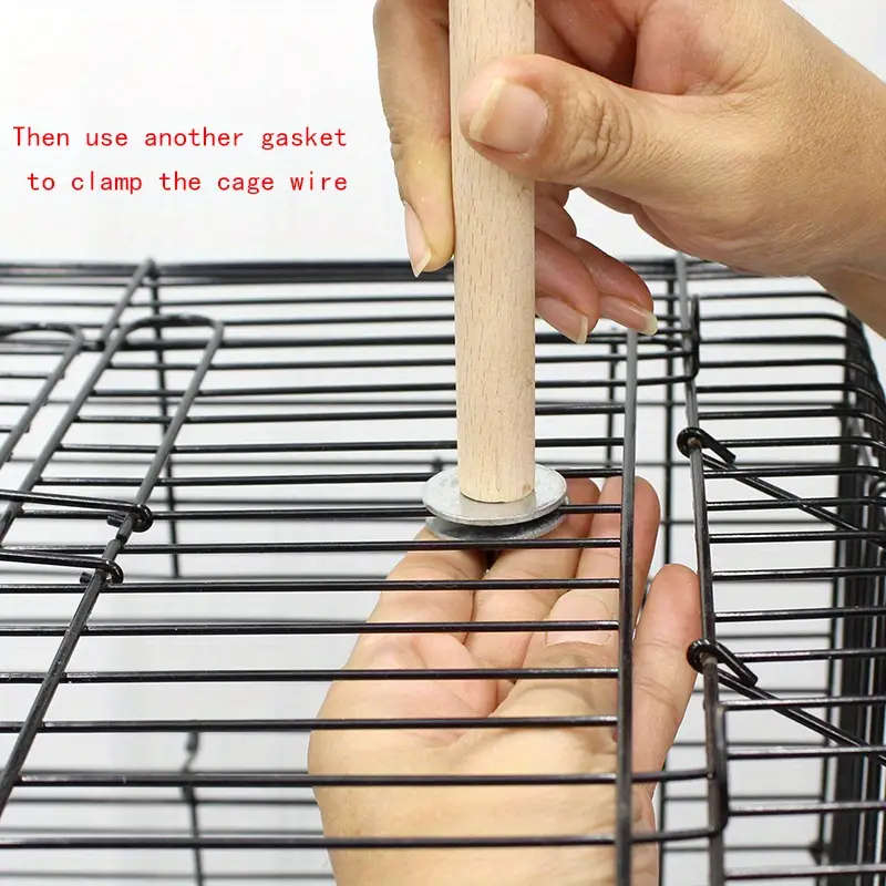 Solid Wood Bird Perch Stand