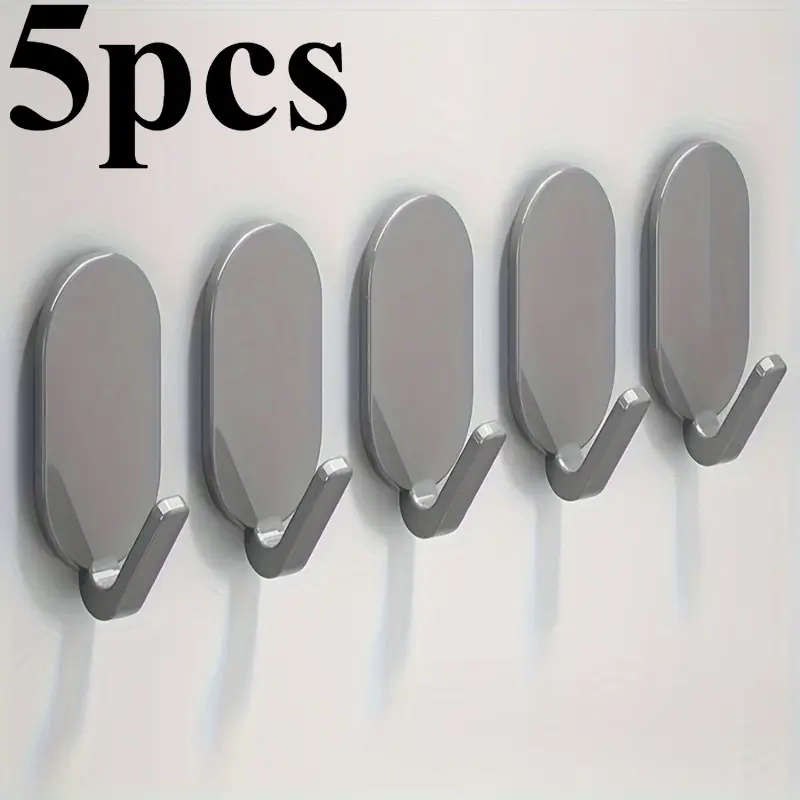 5pcs Wall-Mounted Towel Hook That Saves Space And Offers Multiple Functions Simple to Install for Us