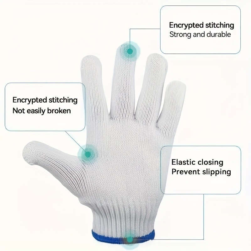 5 Pairs Multi Purpose Work Gloves