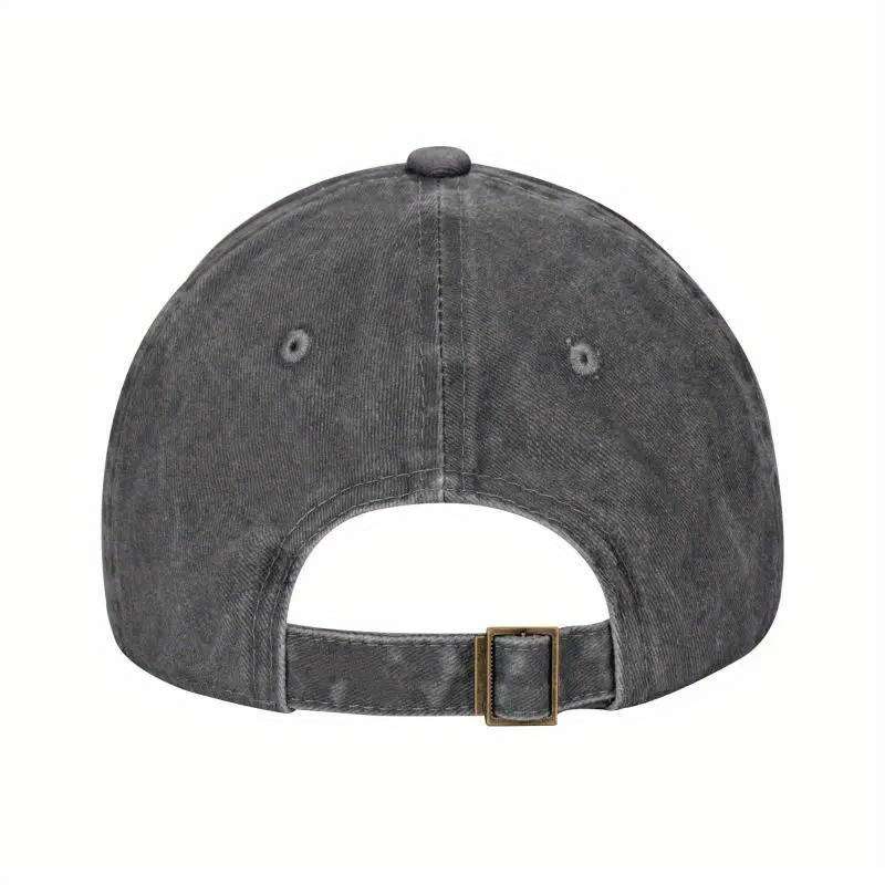 1pc Vintage Born in 50.24meter Baseball Cap Adjustable Dad Hat for Outdoor Activities Sun Prote