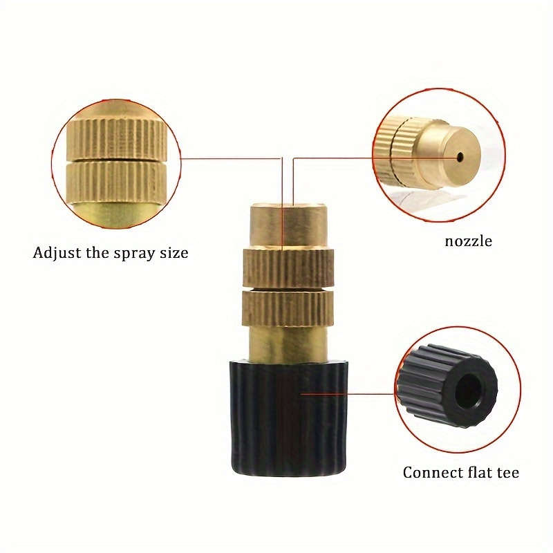 5Pcs Set Automatic Watering Systems Household Misting Nozzles