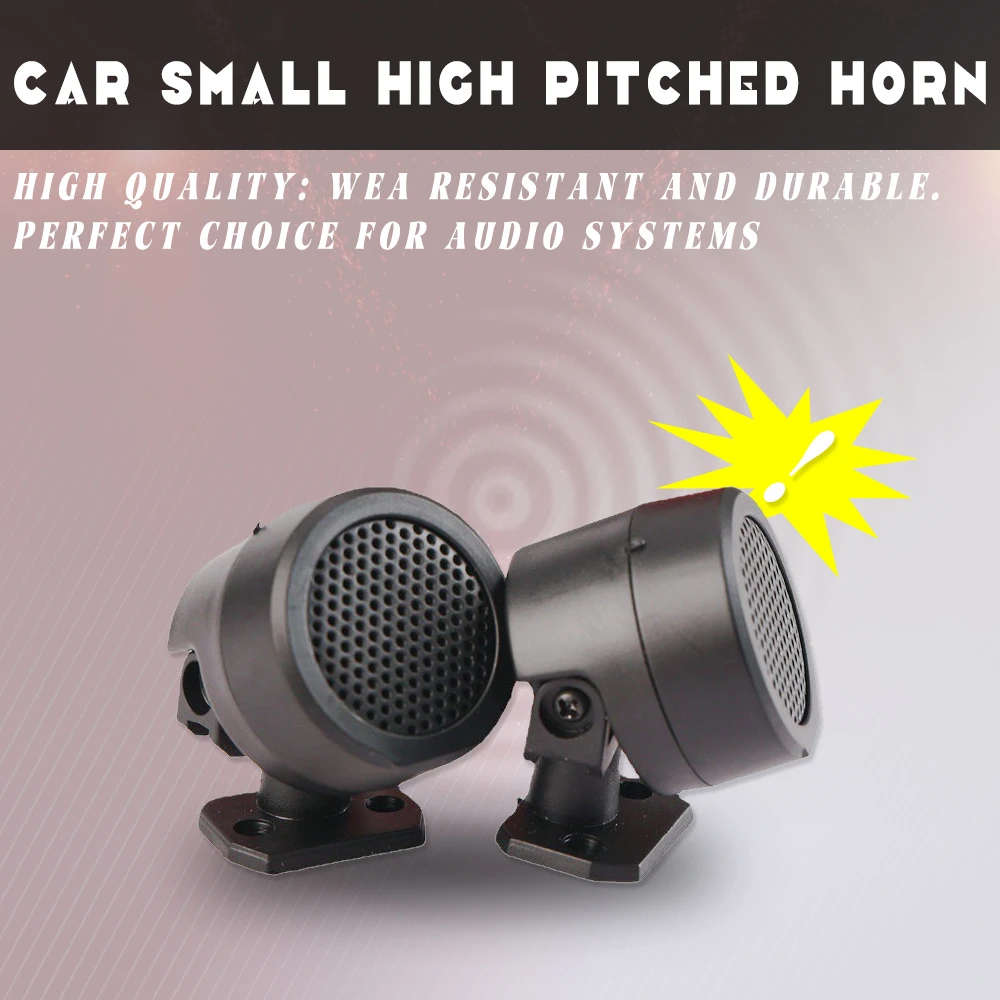 2Pcs High Performance Car Speakers Full Range Pre Wired Subwoofers For Enhanced Audio Experience