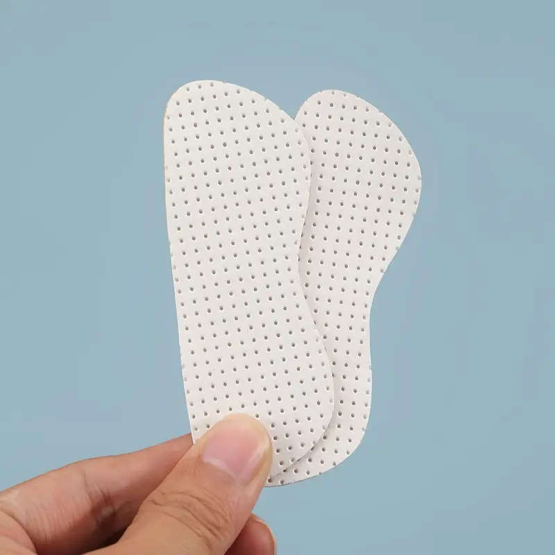 2pcs Soft Heel Stickers Anti-Slip Shock-Absorbing Foot Pads for High Heels And Sneakers No Odor Soli