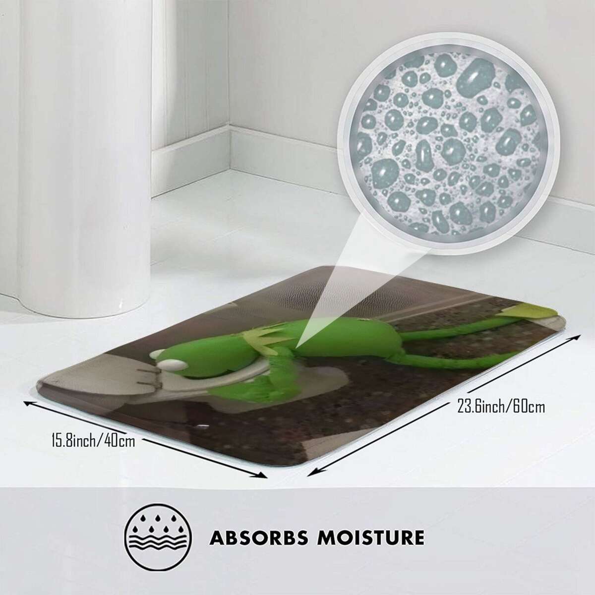 1Pc Art 40x60 Floor Mat