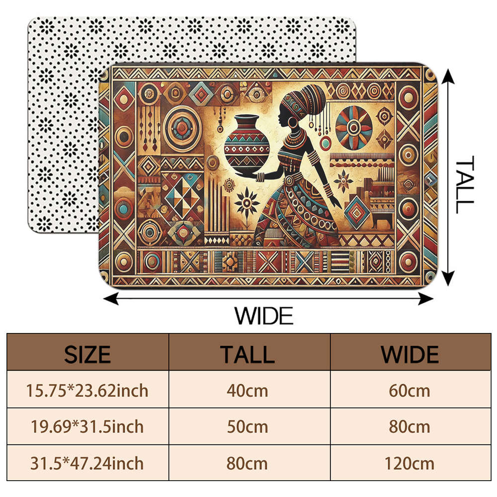 1Pc 19.69x31.5inch 50x80cm Floor Mat