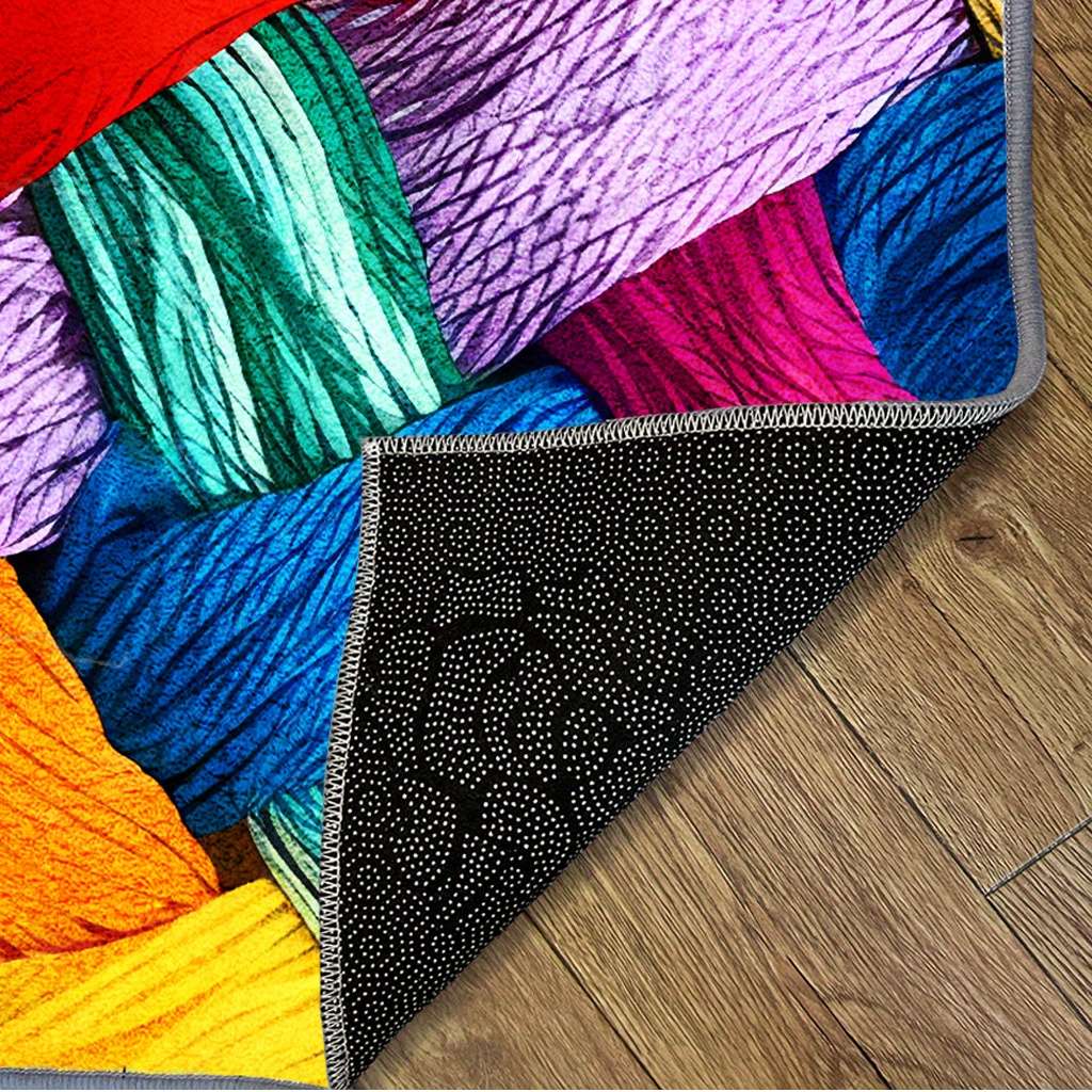 1Pc 160.02x200.66cm 16Ox23Ocm Floor Mat