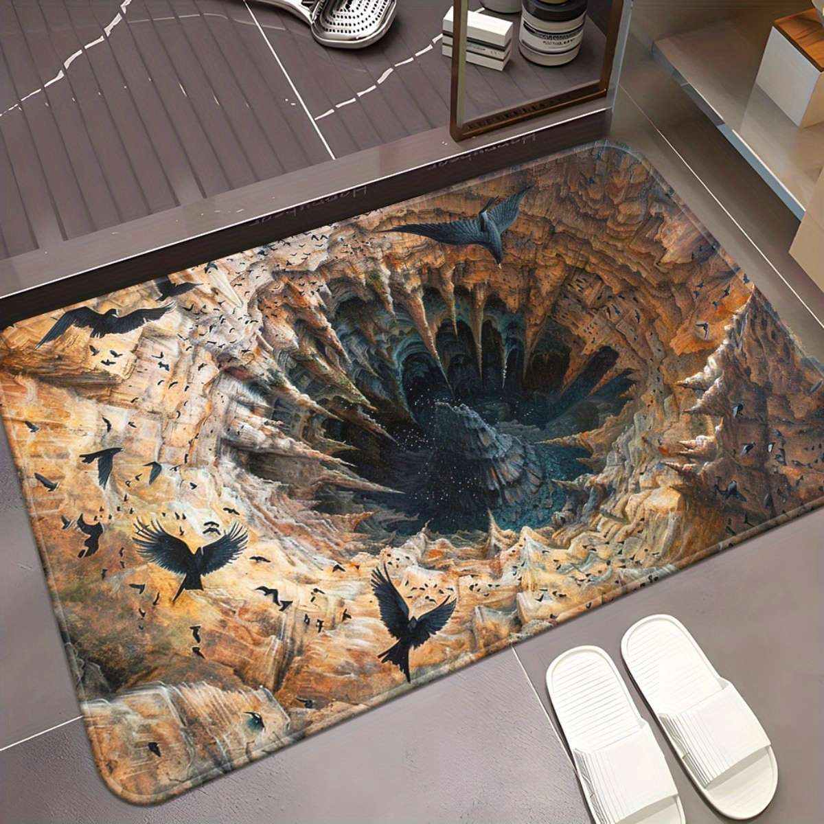 1Pc 23.6x35.4inch 60x90cm Floor Mat