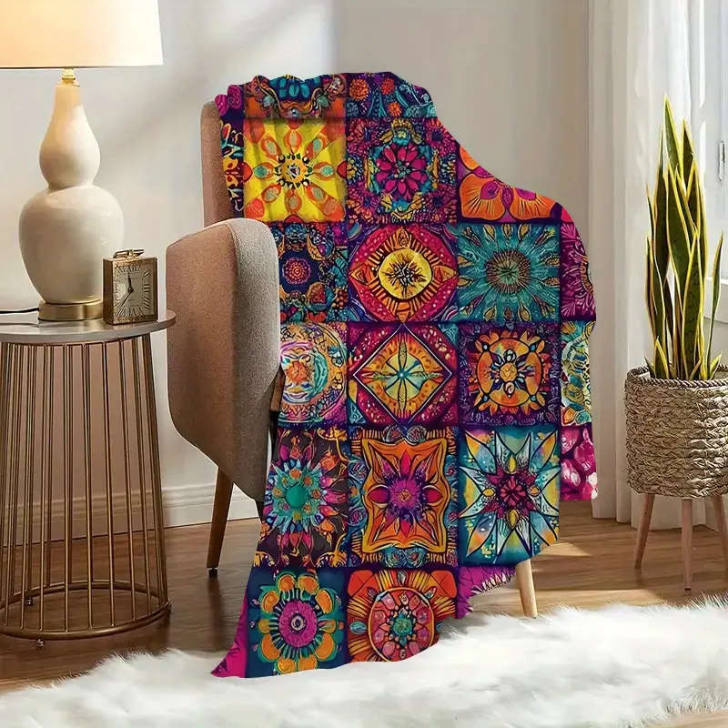 1 Bohemian Patchwork Blanket 75CM*105CM
