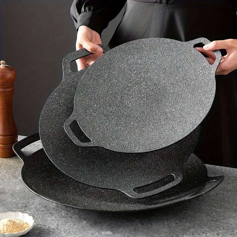 4-Piece Non-Stick Cast Iron Frying Pan Set