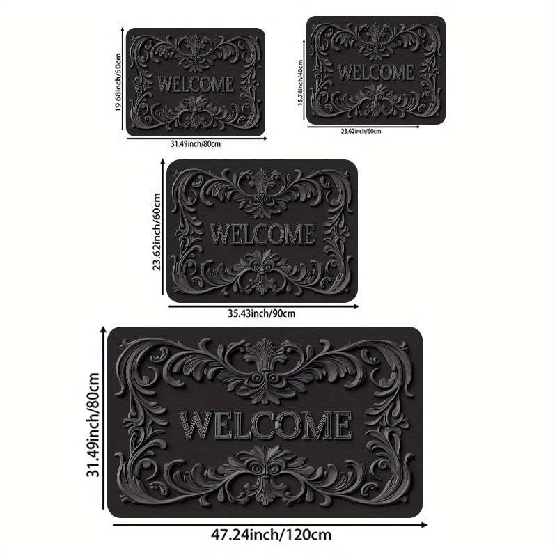 1Pc 15.7x23.62inch 40x60cm Floor Mat