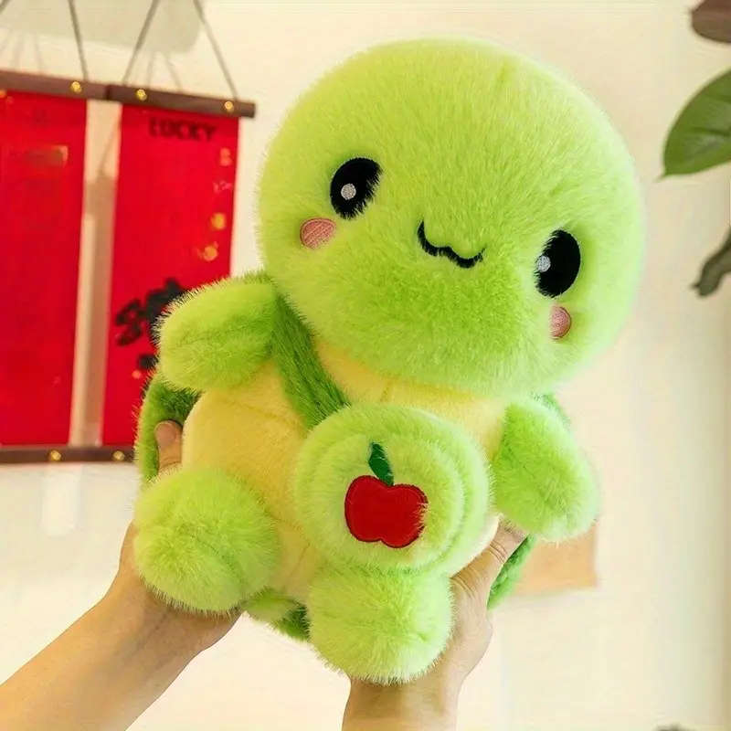 Soft Green Turtle Plush Toy