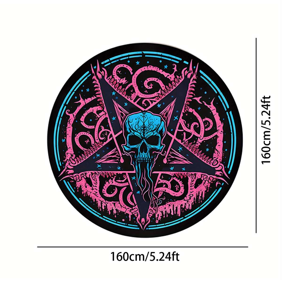 1Pc EV608 100x100cm Floor Mat