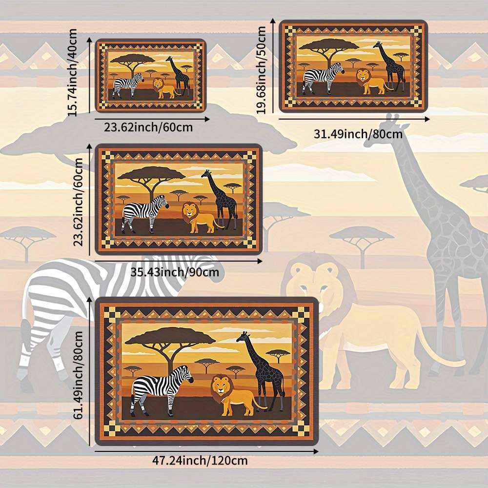 1Pc 19.69x31.50inch 50x80cm Floor Mat