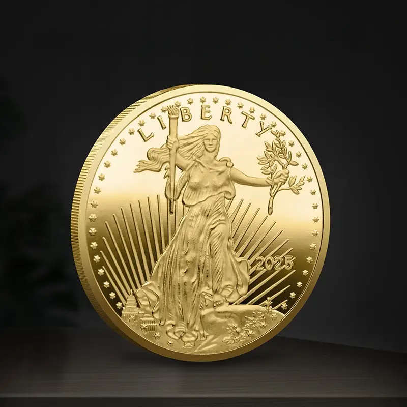2025 USA LIBRETY 4cm coin Replica Coin