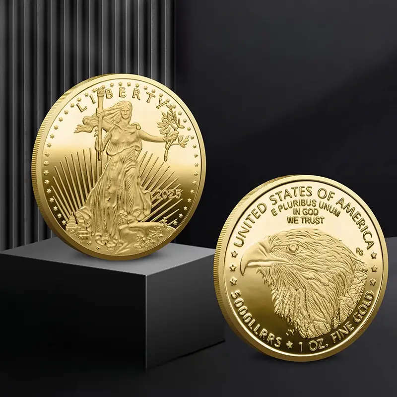 2025 USA LIBRETY 4cm coin Replica Coin