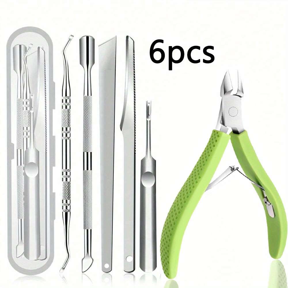 6pcs nail enhancement set stainless steel nail clippers nail clippers nail enhancement file