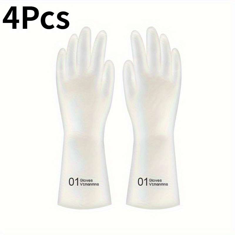 2 Pairs Deer Size M Household Cleaning Gloves