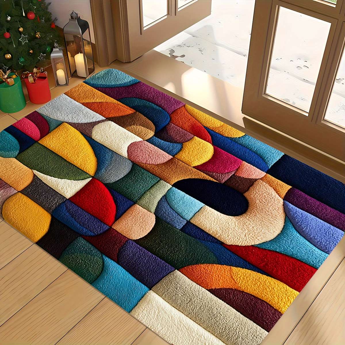 1Pc 60x90cm 23.62x35.43inch Floor Mat
