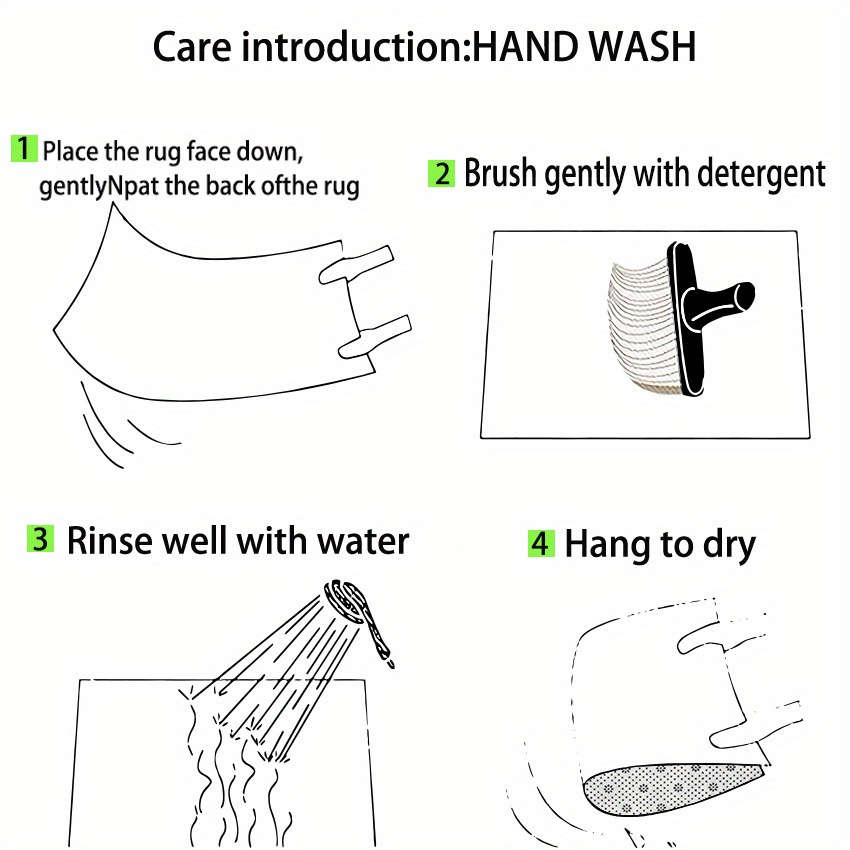 1Pc 47x63inch 120x160cm Floor Mat