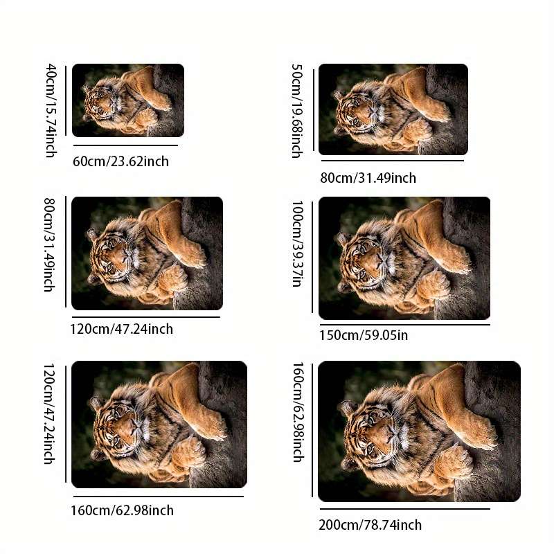 1Pc 40x60cm 15.7x23.62inch Floor Mat