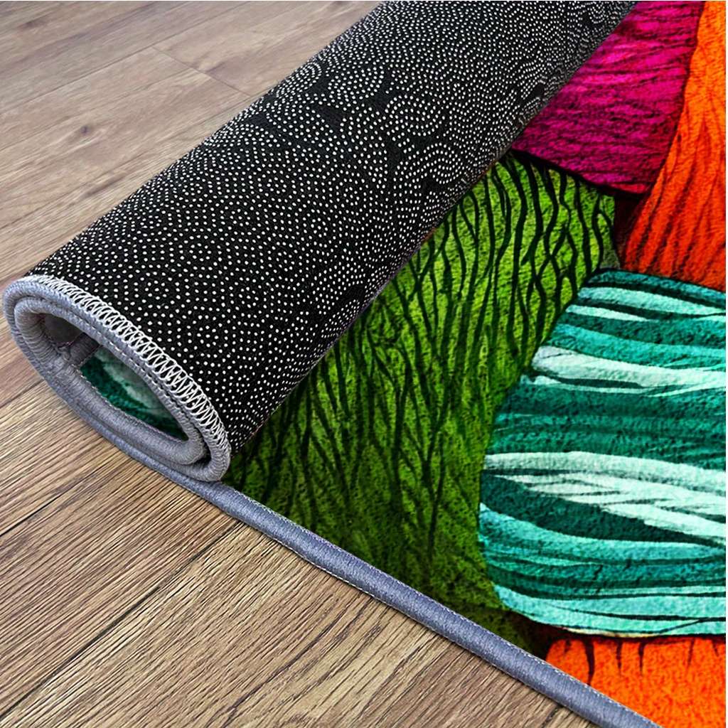 1Pc 160.02x200.66cm 16Ox23Ocm Floor Mat