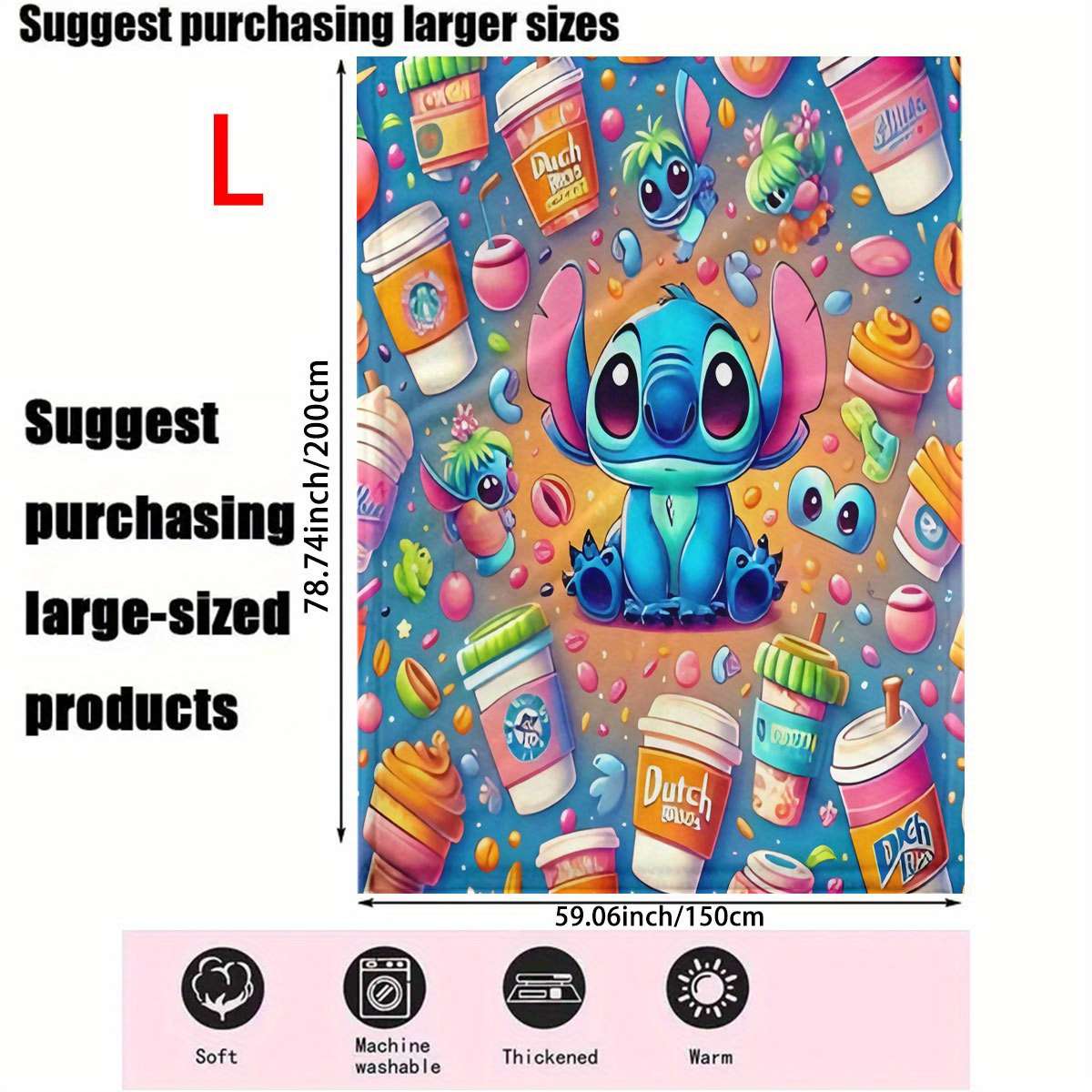 1ps Blanket Size 100X150Cm