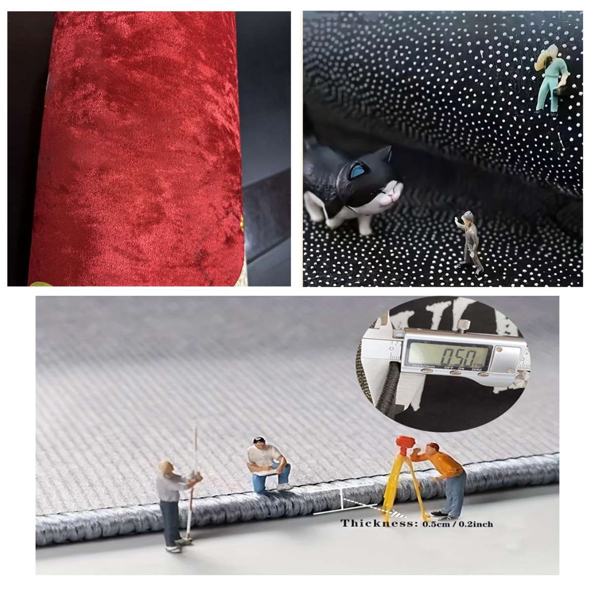 1Pc 160cm 63inch Floor Mat