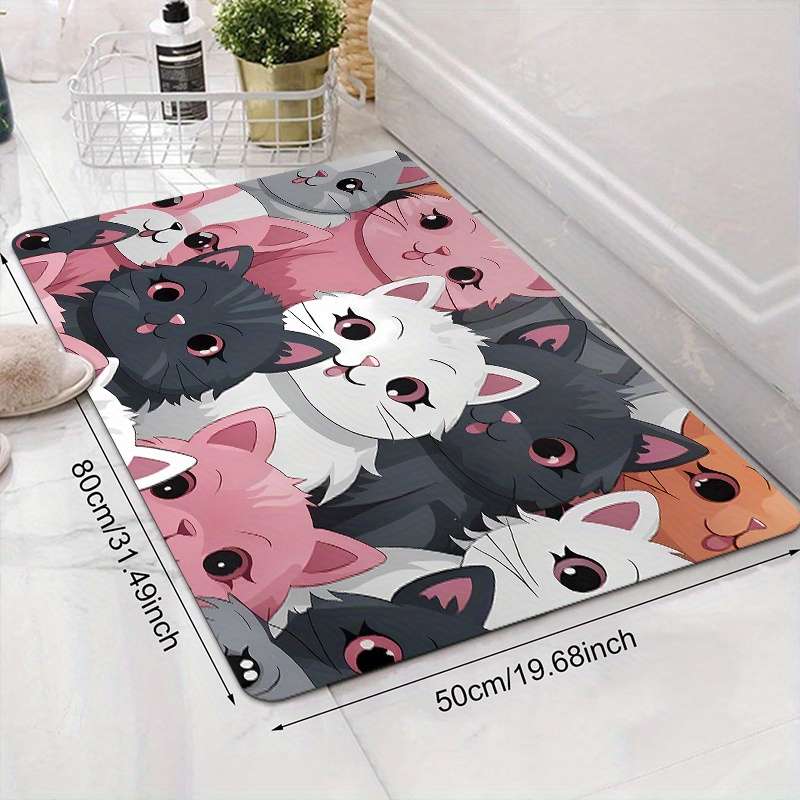 1Pc 20x31inch 50x80cm Floor Mat