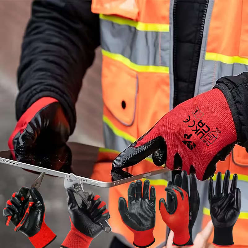 6 Pairs of Work Gloves