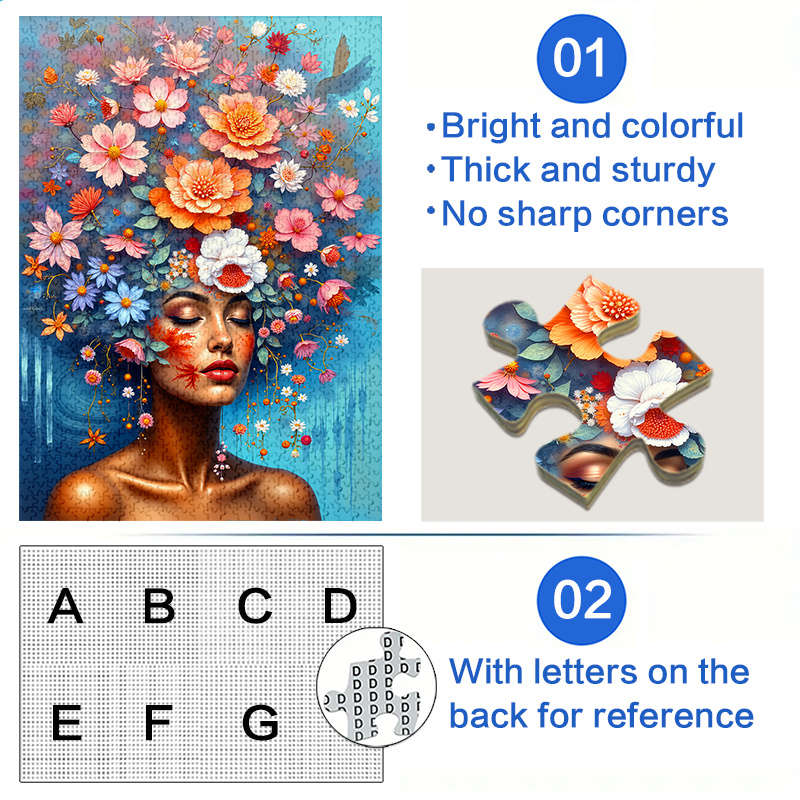 1000 Piece Paper Jigsaw Puzzle For Adults