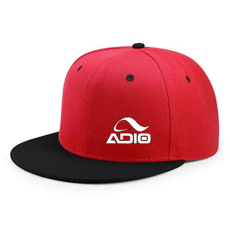 1pc Adjustable Snapback Baseball Cap ADIO1 Urban Chic Sun-Protective Polyester Hat in Black Pur