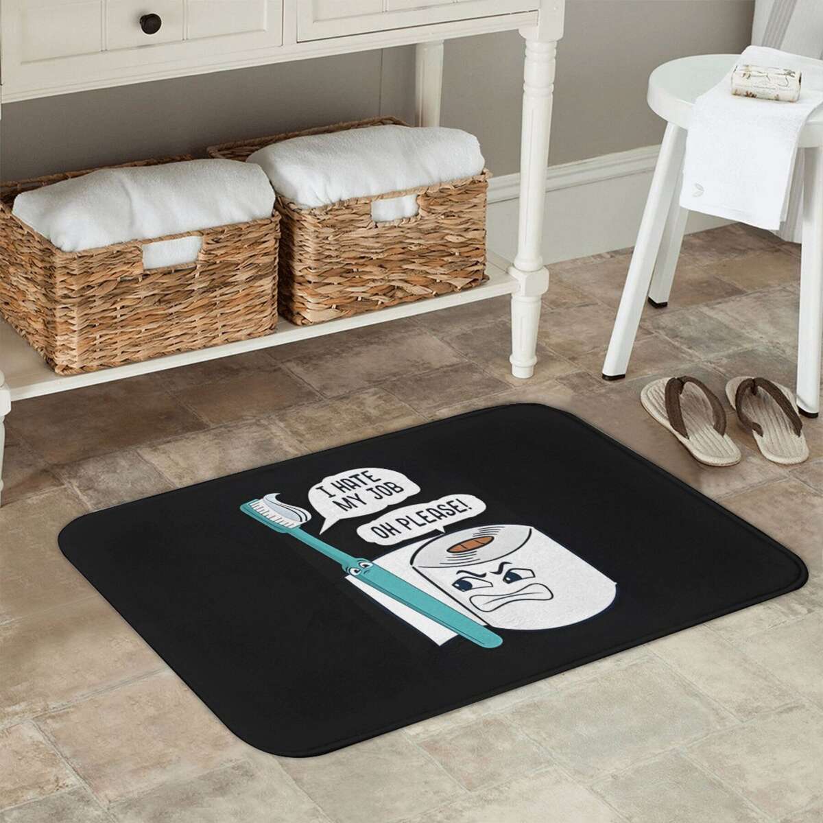 1Pc Art 40x60cm Floor Mat