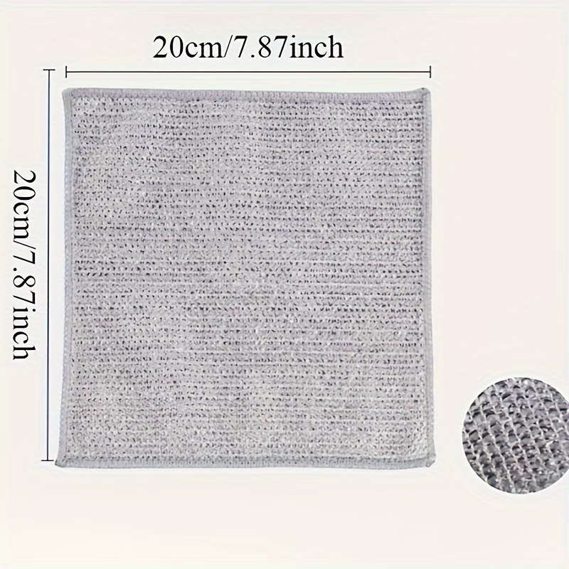 10pcs of Stainless Steel Wire Mesh Dishcloths