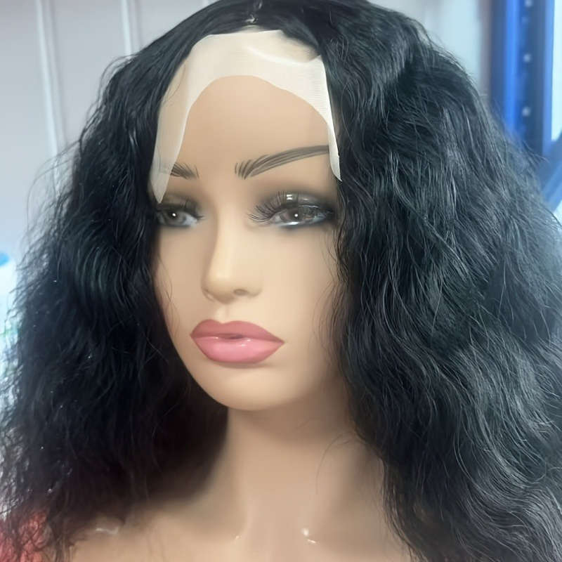 1Pc Black 40.64cm Fashion Design Wig