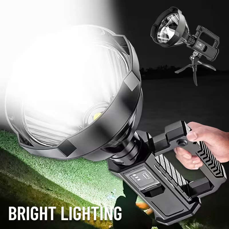 Large P70 LED Super Bright Rechargeable Searchlight