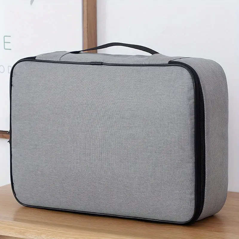 Durable Polyester Document Organizer Bag for Men  Women
