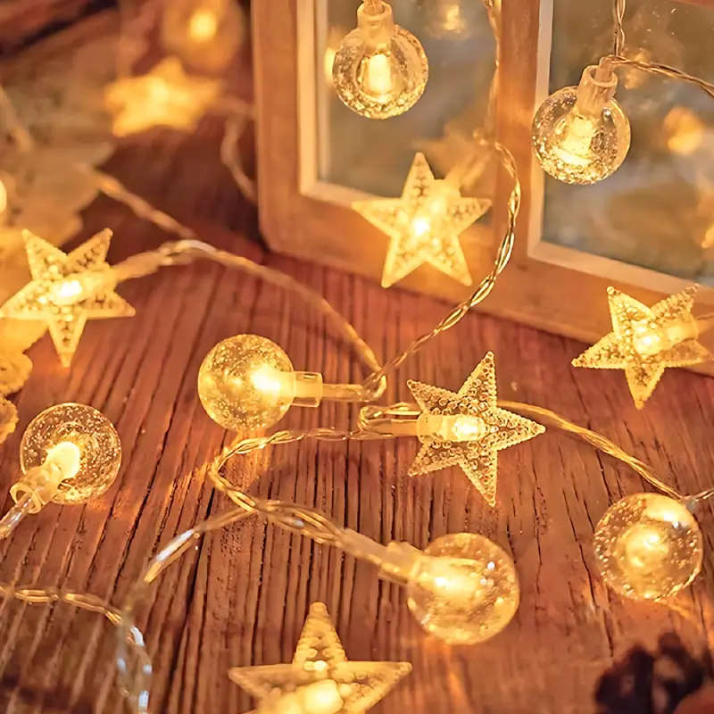 String Lights And Bubble Ball String Lights 6M