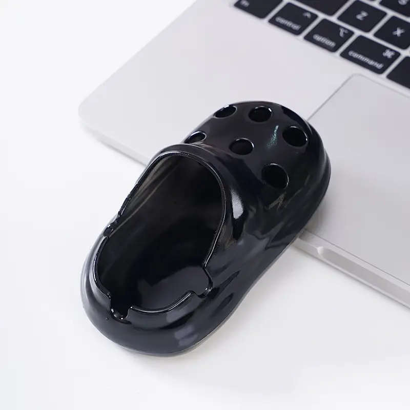 Bohemian-Style Resin Clog Ashtray